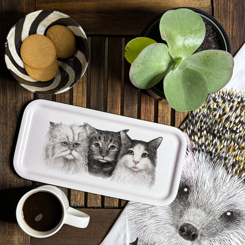 Three Cats - Cocktail tray