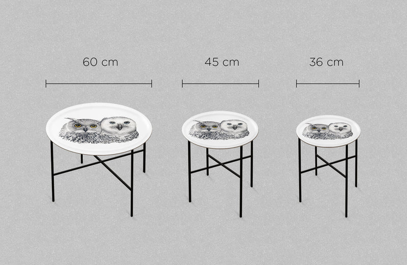 tray table sizes