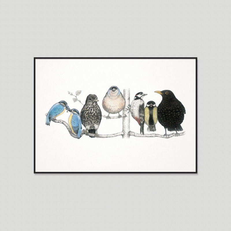 Birdland - Fine art print