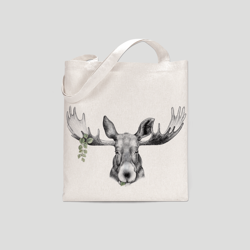 Forest Prince The Moose - Tote bag