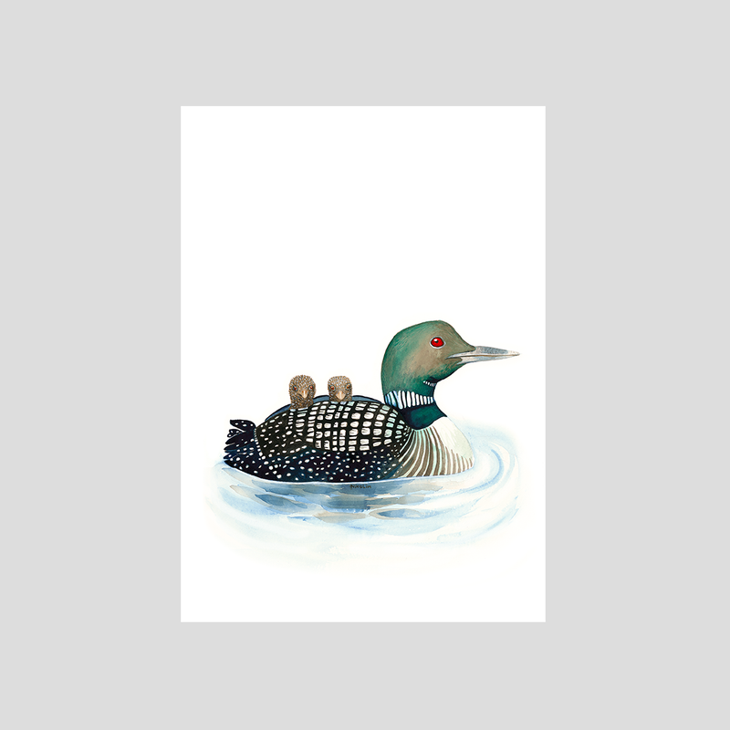 Looney - Fine art print