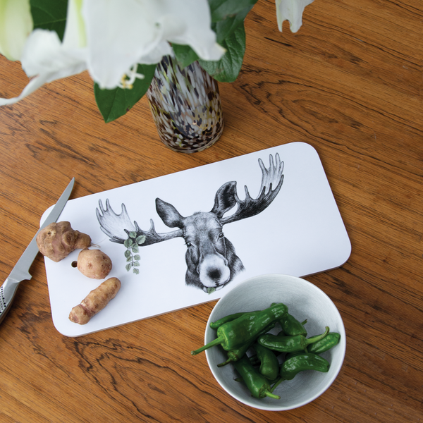 Forest Prince Moose - Cutting board