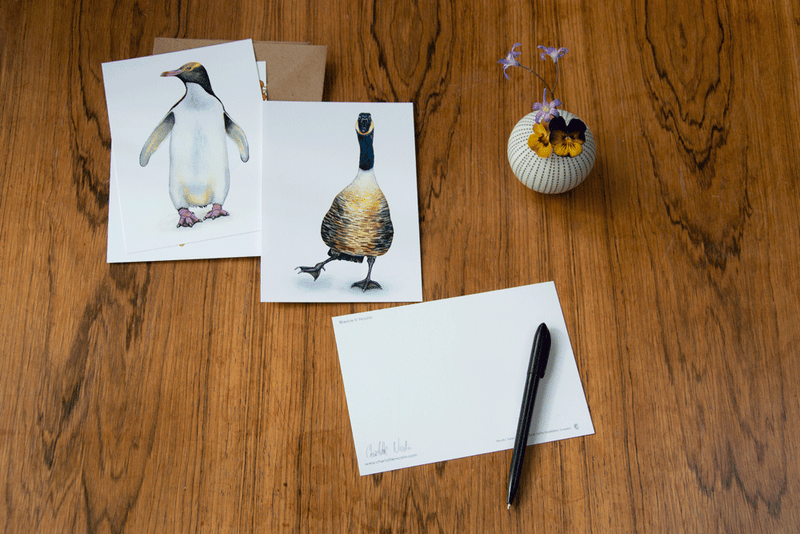 penguin and goose cards