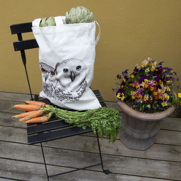 Contemplation The Owls - Tote bag